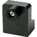 Stoppers for Linear Guides, Base Mounting, Steel, with Urethane